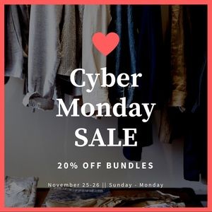 20% Off Bundles of 2+ ... Nov 25-26